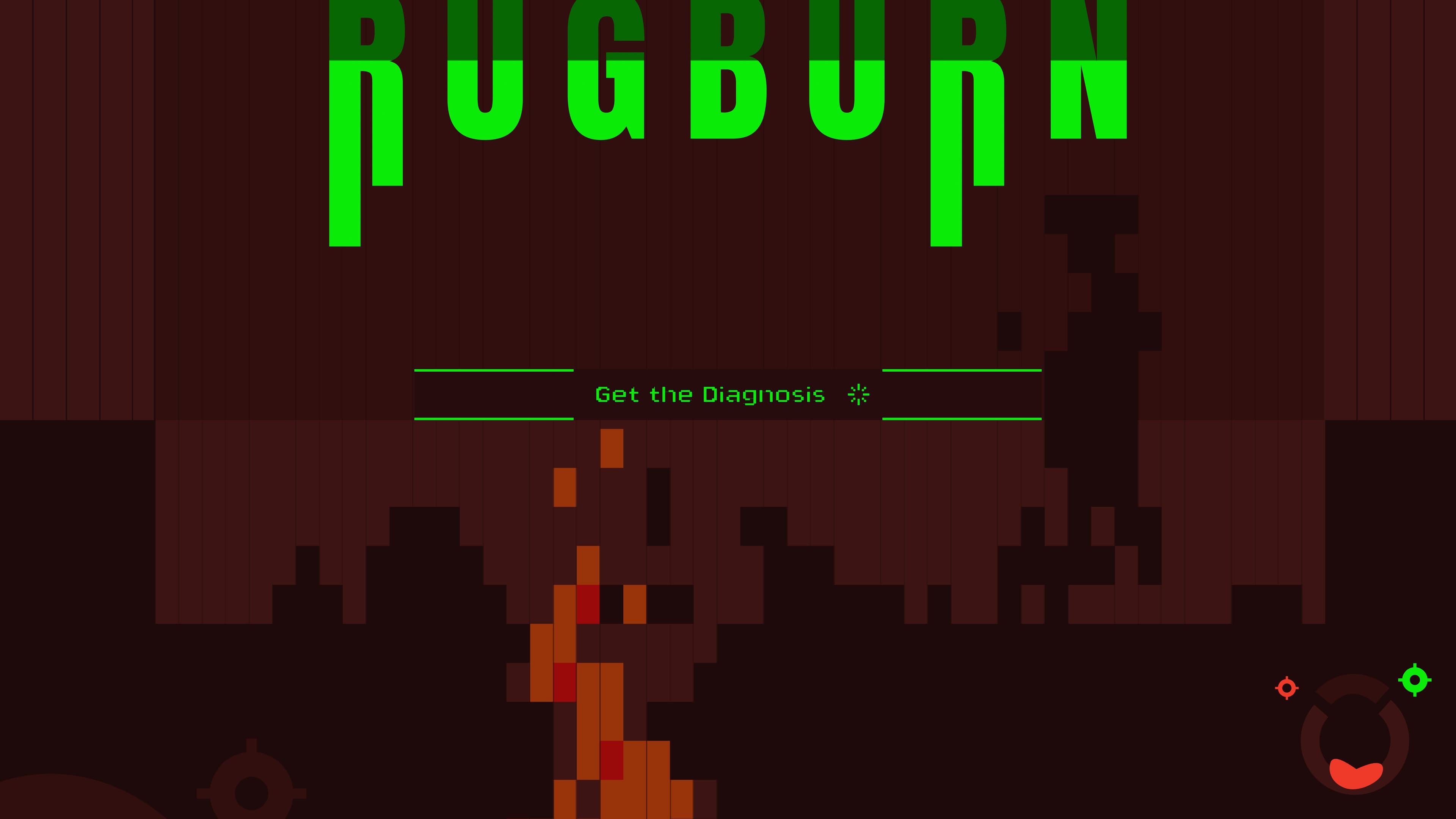 RugBurn campaign flyer showing the live product identity